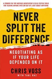 Never Split the Difference book cover