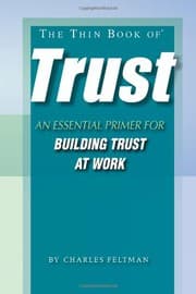 The Thin Book of Trust book cover