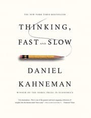 Thinking, Fast and Slow book cover