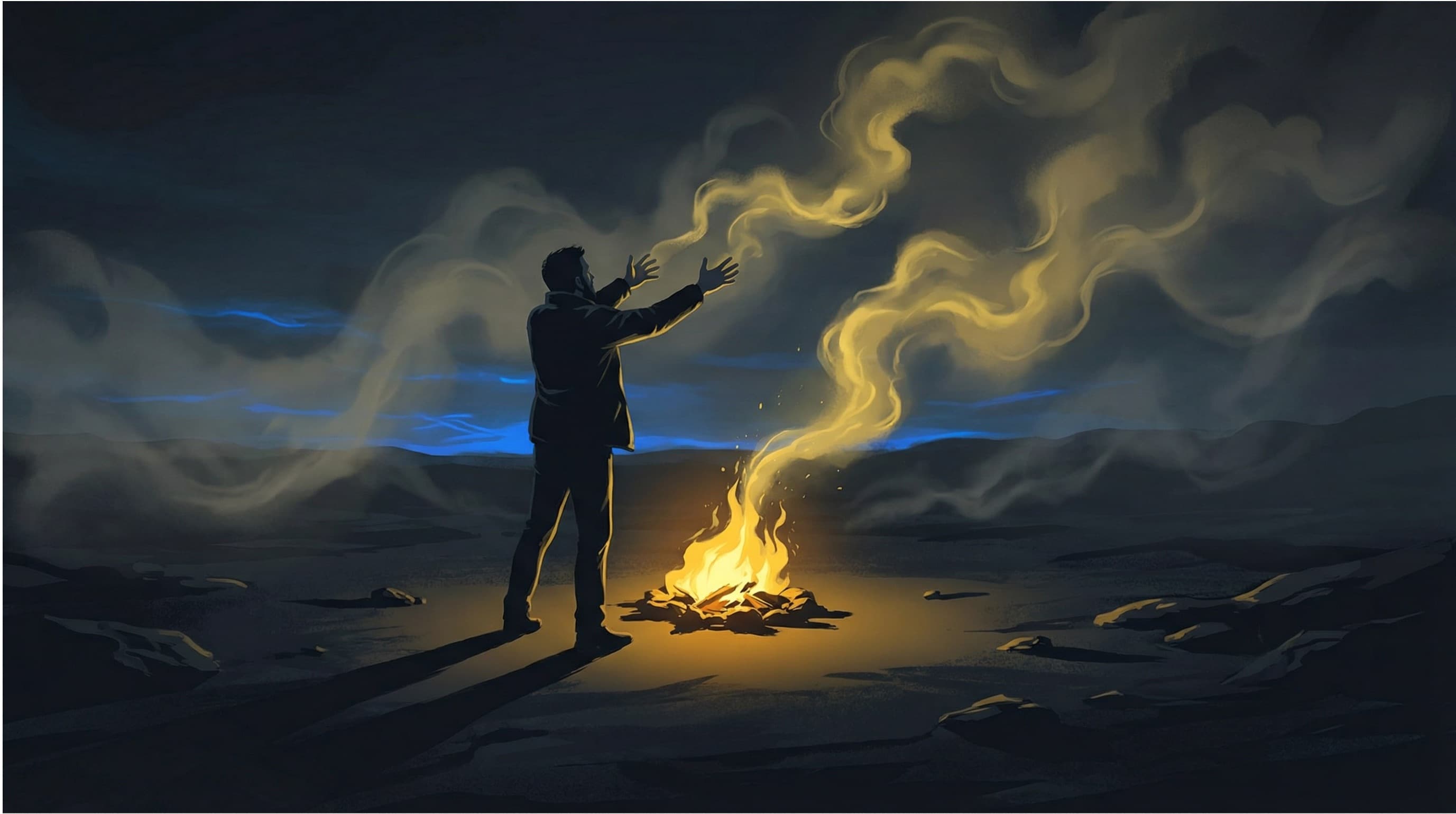 You're White-Knuckling Your Way Through Life for a Feeling That Doesn't Exist